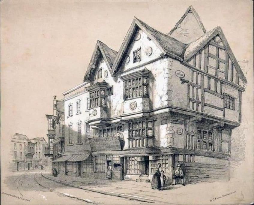 טוקסברי Riverside Cottage מראה חיצוני תמונה