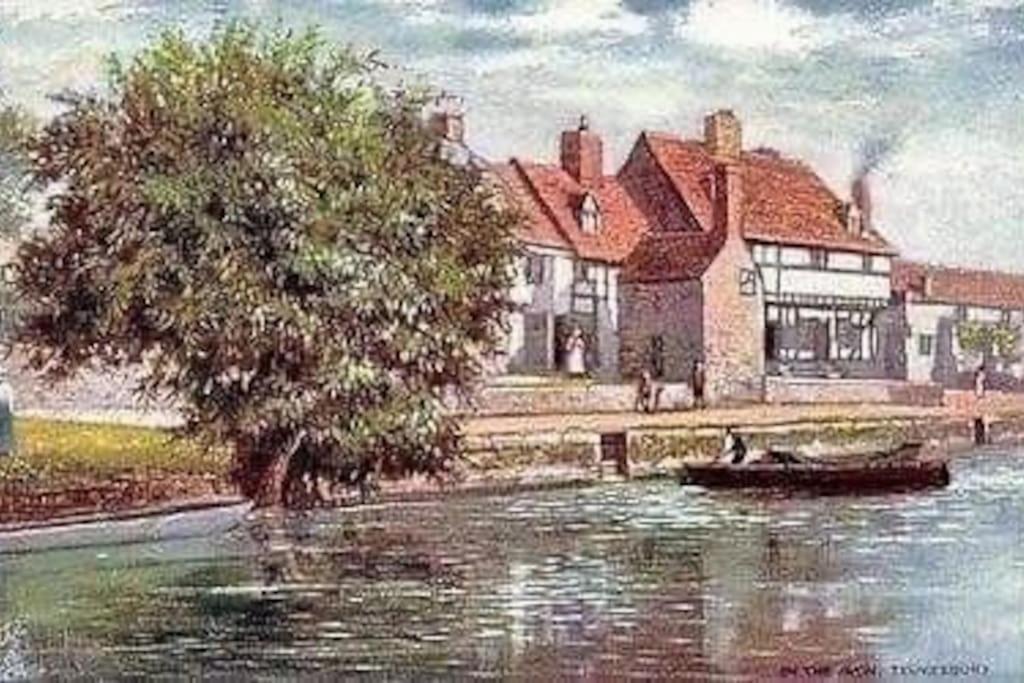 טוקסברי Riverside Cottage מראה חיצוני תמונה